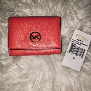 *sold*Michael Kors Wallet/ Coin Purse in Coral